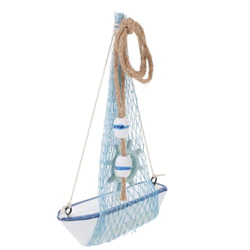 Ipetboom Mediterrane Holzboot Deko Segelschiff Modell Robust Kreative Wohnraumdekoration Für Wohnzimmer Party Geschenk Tischdeko Ipetboom Mediterrane Holzboot Deko Segelschiff Modell Robust Kreative Wohnraumdekoration Für Wohnzimmer Party Geschenk Tischdeko von Ipetboom
