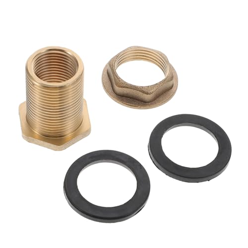 Ipetboom Messing Wasserbehälter Anschluss Gewinde Dichtung Durchführungsfitting Korrosionsbeständig Haushalts Industrie Gartenschlauch Verbindung Zubehör Ipetboom Messing Wasserbehälter Anschluss Gewinde Dichtung Durchführungsfitting Korrosionsbeständig Haushalts Industrie Gartenschlauch Verbindung Zubehör von Ipetboom