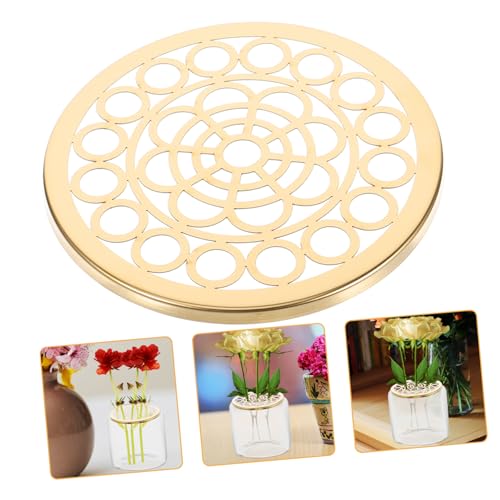 Ipetboom Metall Blumenarranger Einsatz Drahtgitter Blumengitter Vase Stielhalter Leicht Für Deko Garten Wohnzimmer von Ipetboom