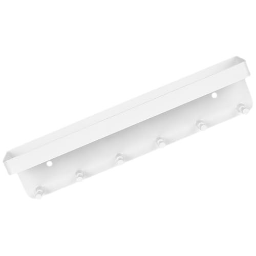 Ipetboom Metall Schlüsselhalter Wandmontage mit Ablage Robuster Schlüsselorganizer für Eingang Multifunktionaler Haken für Schlüssel Post und Accessoires Platzsparend und Dekorativ Weiß Ipetboom Metall Schlüsselhalter Wandmontage mit Ablage Robuster Schlüsselorganizer für Eingang Multifunktionaler Haken für Schlüssel Post und Accessoires Platzsparend und Dekorativ Weiß von Ipetboom
