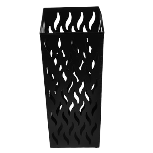 Ipetboom Metallständer Regenschirmhalter Schwarz Quadratisch Freistehend Eleganter Organizer für Eingangsbereich Wohnzimmer Büro Praktischer Schirmständer für Stockschirme Gehstöcke Ipetboom Metallständer Regenschirmhalter Schwarz Quadratisch Freistehend Eleganter Organizer für Eingangsbereich Wohnzimmer Büro Praktischer Schirmständer für Stockschirme Gehstöcke von Ipetboom
