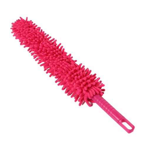 Ipetboom Mikrofaser Duster Flexibel und Gebogen Doppelseitiger Staubwedel mit Abnehmbarem Waschbarem Bezug für Auto Möbel und Haushaltsreinigung von Ipetboom