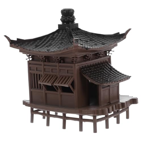 Ipetboom Miniatur Asiatischer Pavillon Figurine aus Robustem Kunststoff Micro Pavilion Dekoration für Aquarium und Bonsai Zen Garten Kompakte Ornamente zur Schaffung Ruhiger Atmosphäre und Ipetboom Miniatur Asiatischer Pavillon Figurine aus Robustem Kunststoff Micro Pavilion Dekoration für Aquarium und Bonsai Zen Garten Kompakte Ornamente zur Schaffung Ruhiger Atmosphäre und von Ipetboom