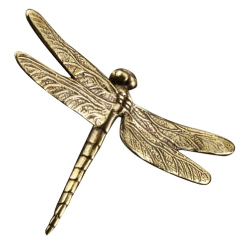 Ipetboom Miniatur Messing Libellen Figur Handgefertigt Robustes Feng Shui Glücksbringer Antikes Ornament für Büro Teeraum und Wohnkultur Dekorative Kleine Statue Ipetboom Miniatur Messing Libellen Figur Handgefertigt Robustes Feng Shui Glücksbringer Antikes Ornament für Büro Teeraum und Wohnkultur Dekorative Kleine Statue von Ipetboom