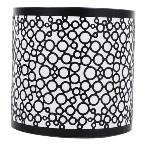 Ipetboom Moderner Dekorativer Hohler Lampenschirm aus Schwarzem Metall mit Blasenmuster Kompakt Leicht für Pendelleuchte Wandlampe Tischlampe Wohnzimmer Hotel Restaurant Geeignet Ipetboom Moderner Dekorativer Hohler Lampenschirm aus Schwarzem Metall mit Blasenmuster Kompakt Leicht für Pendelleuchte Wandlampe Tischlampe Wohnzimmer Hotel Restaurant Geeignet von Ipetboom