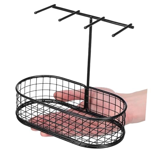 Ipetboom Moderner Schlüsselablage aus Metall Eleganter Schlüsselorganizer mit Ablage Vielseitig für Eingangsbereich Büro und Zuhause Praktische Schlüsselaufbewahrung Langlebiger von Ipetboom