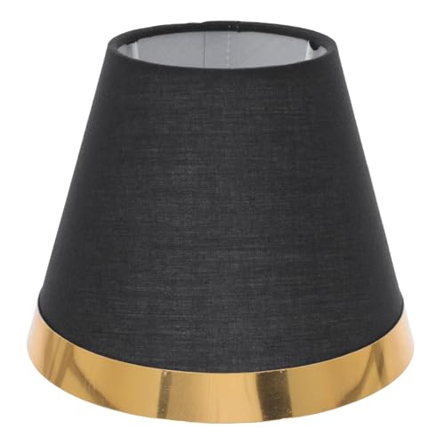 Ipetboom Moderner Stoff Lampenschirm Schwarz Wand und Deckenleuchte Abdeckung Langlebiger Leichter Lampenschirm für Wohnzimmer Schlafzimmer und Flur Einfache Installation Vielseitig Ipetboom Moderner Stoff Lampenschirm Schwarz Wand und Deckenleuchte Abdeckung Langlebiger Leichter Lampenschirm für Wohnzimmer Schlafzimmer und Flur Einfache Installation Vielseitig von Ipetboom