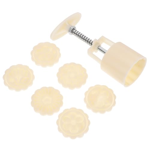 Ipetboom Mondkuchenform Teilig Wiederverwendbar Chinesische Kuchenform mit Handpressen Leichtes und Backwerkzeug für DIY Mondkuchen und Kekse zum Backen Ipetboom Mondkuchenform Teilig Wiederverwendbar Chinesische Kuchenform mit Handpressen Leichtes und Backwerkzeug für DIY Mondkuchen und Kekse zum Backen von Ipetboom