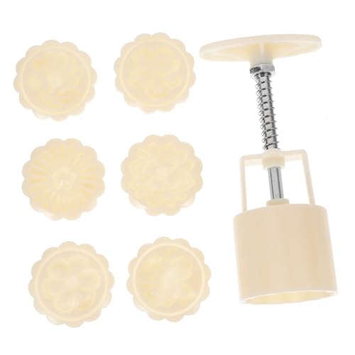Ipetboom Mondkuchenform Wiederverwendbar mit Form und Stempeln für DIY Mondkuchen und Kekse Backzubehör für Mid autumn Festival und Familienfeiern Ipetboom Mondkuchenform Wiederverwendbar mit Form und Stempeln für DIY Mondkuchen und Kekse Backzubehör für Mid autumn Festival und Familienfeiern von Ipetboom