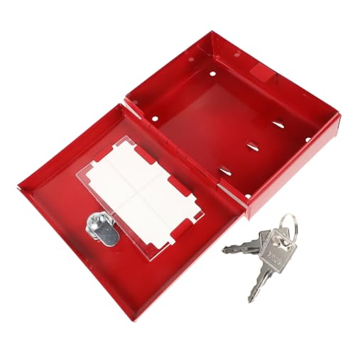 Ipetboom Multifunktionale Notfallbox für Schlüssel Wandmontierbare Schlüsselaufbewahrung für Notfälle Sicherheitsbox für Schlüssel und Werkzeuge für Verschiedene Türtypen und von Ipetboom