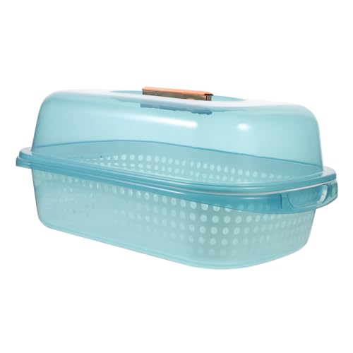 Ipetboom Multifunktionaler Gemüse Obst waschkorb mit Abdeckung Robustes für Küche Mittelgroßer Blauer Abtropfkorb für Spüle Schonend zu Händen Vielseitig Einsetzbar für Haushalt und Ipetboom Multifunktionaler Gemüse Obst waschkorb mit Abdeckung Robustes für Küche Mittelgroßer Blauer Abtropfkorb für Spüle Schonend zu Händen Vielseitig Einsetzbar für Haushalt und von Ipetboom
