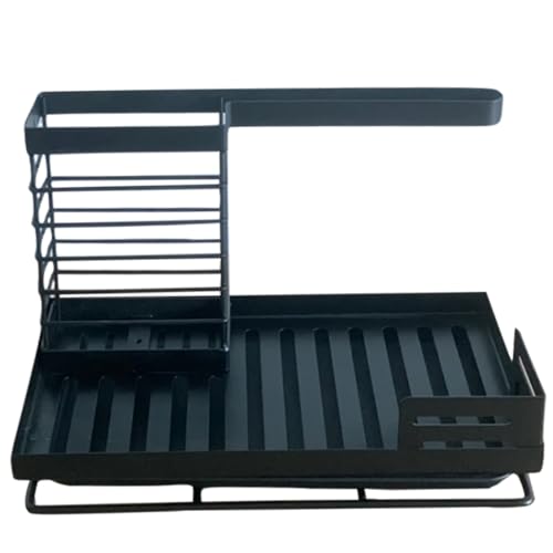 Ipetboom Multifunktionaler Schwammhalter Küchen Spülbecken Organizer mit Abtropffläche Rutschfest Stabil zur Aufbewahrung von Spültuch Seifenbürste und Küchenzubehör Ipetboom Multifunktionaler Schwammhalter Küchen Spülbecken Organizer mit Abtropffläche Rutschfest Stabil zur Aufbewahrung von Spültuch Seifenbürste und Küchenzubehör von Ipetboom