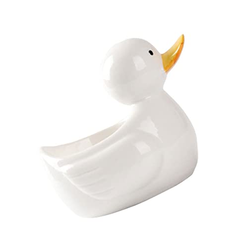 Ipetboom Niedliche Tierform Keramikschale Essschale Cartoon Stil Vielseitige Snackschale Servierschale für Babynahrung und Obst von Ipetboom