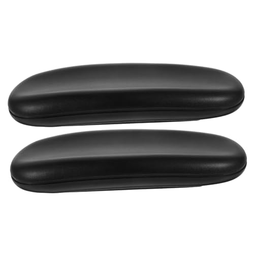 Ipetboom Office Chair Arm Pads Teiliges Set PU Ersatz Armlehnenauflagen Ergonomisch Gepolstert Passend für Bürostühle Gaming Stühle und Drehstühle Komfortable Armstütze für Büro und von Ipetboom