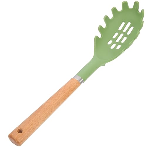 Ipetboom Pasta Löffel aus Silikon mit Holzgriff Multifunktionale Spaghetti Serviergabel Spaghetti Zange für Servieren Rutschfeste Kanten und Ergonomisches Design Zufällige Farbe Ipetboom Pasta Löffel aus Silikon mit Holzgriff Multifunktionale Spaghetti Serviergabel Spaghetti Zange für Servieren Rutschfeste Kanten und Ergonomisches Design Zufällige Farbe von Ipetboom