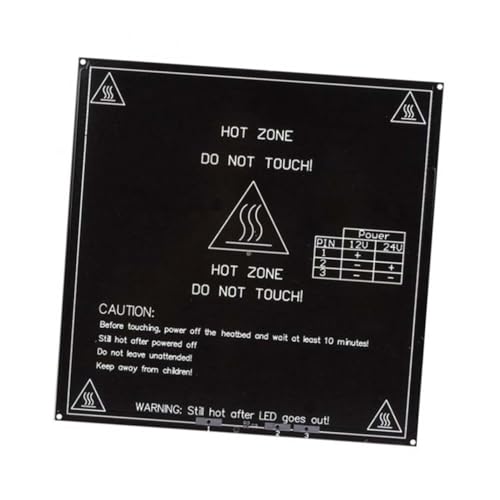 Ipetboom Pcb Heizbett Dual Power Lagig Kupfer Wärmebett für Drucker Reprap mit Schwarzer Silkscreen Beschichtung Ipetboom Pcb Heizbett Dual Power Lagig Kupfer Wärmebett für Drucker Reprap mit Schwarzer Silkscreen Beschichtung von Ipetboom