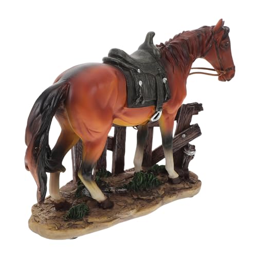 Ipetboom Pferde Resin Figur Stehende Pferdeskulptur als Dekoratives für Wohnräume Weinregale und Accessoire mit Feiner Verarbeitung und Hochwertigem Design Ipetboom Pferde Resin Figur Stehende Pferdeskulptur als Dekoratives für Wohnräume Weinregale und Accessoire mit Feiner Verarbeitung und Hochwertigem Design von Ipetboom