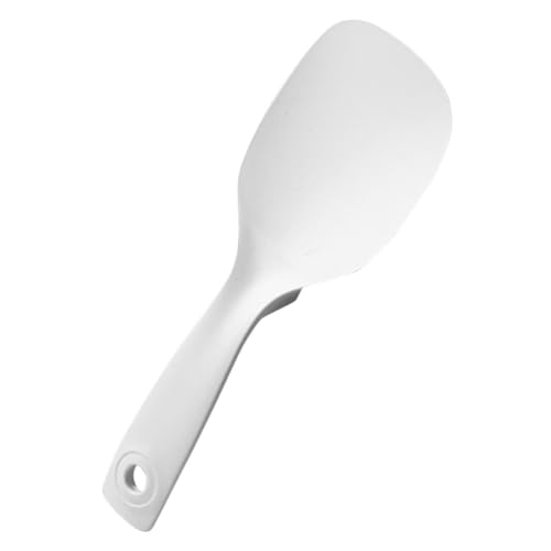 Ipetboom Praktischer Wiederverwendbarer Reislöffel mit Antihaftbeschichtung Ergonomischer Griff Stehend für Reiskocher und Haushalt Geeignet Leicht zu Reinigen und Aufzuhängen von Ipetboom