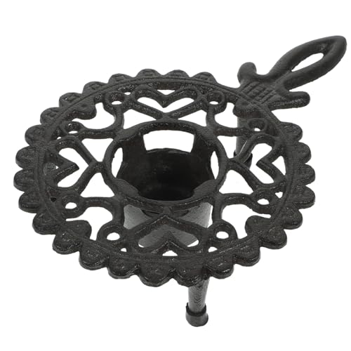 Ipetboom Retro Gusseisen Teewärmer Stövchen mit Hohlmuster Hitzebeständiger Teekannen wärmer für Zuhause Multifunktional als Milchwärmer Kerzenhalter und Dekoration für Wohnzimmer Büro Ipetboom Retro Gusseisen Teewärmer Stövchen mit Hohlmuster Hitzebeständiger Teekannen wärmer für Zuhause Multifunktional als Milchwärmer Kerzenhalter und Dekoration für Wohnzimmer Büro von Ipetboom