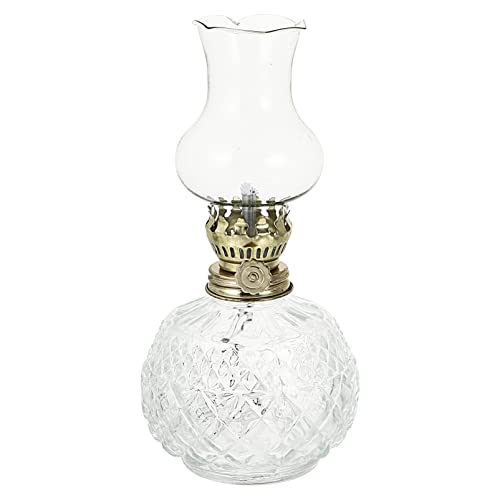 Ipetboom Kerosinlampe Im Vintage-Stil Transparentes Glas Petroleumlampe Für Home Decor Einfach Petroleum Füllen Und Anzünden Gemütliche Atmosphäre Zu Schaffen Als Geschenk Oder Dekoration Ipetboom Kerosinlampe Im Vintage-Stil Transparentes Glas Petroleumlampe Für Home Decor Einfach Petroleum Füllen Und Anzünden Gemütliche Atmosphäre Zu Schaffen Als Geschenk Oder Dekoration von Ipetboom