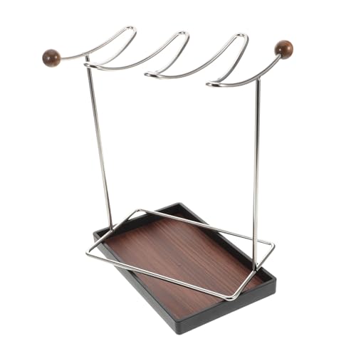 Ipetboom Robuster Holz Metall Ständer für Weingläser Platzsparende Aufbewahrungslösung für Theke Ipetboom Robuster Holz Metall Ständer für Weingläser Platzsparende Aufbewahrungslösung für Theke von Ipetboom