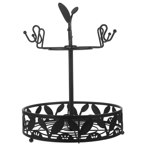 Ipetboom Drehbarer Kaffeetassenhalter aus Tassenbaum für Theke Stabiler Teetassenständer mit Ablagekorb für Küche und Wohnzimmer Ipetboom Drehbarer Kaffeetassenhalter aus Tassenbaum für Theke Stabiler Teetassenständer mit Ablagekorb für Küche und Wohnzimmer von Ipetboom