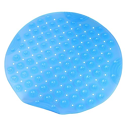Ipetboom Runde rutschfeste Badezimmermatte aus PVC mit Saugnäpfen rutschfeste Bodenmatte für Bad Waschbar Schimmelresistent Strapazierfähig und Langlebig von Ipetboom