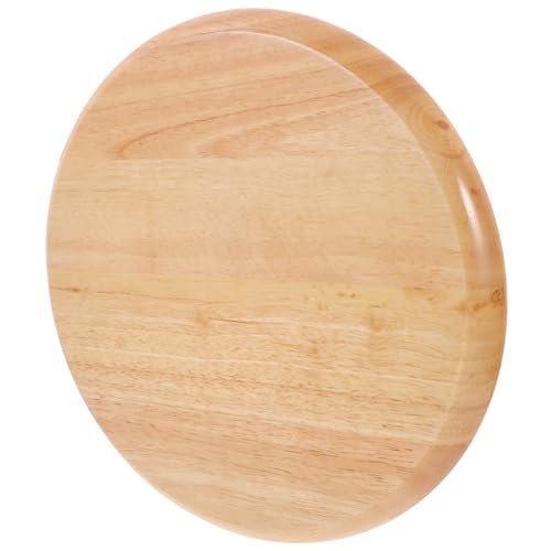 Ipetboom Runder Hocker Ersatzsitz aus Gummiholz Holzfläche für Esszimmerstühle und Barhocker Stabiler Eleganter Sitz für Komfortables Sitzen Hochwertige Verarbeitung und Langlebiges von Ipetboom