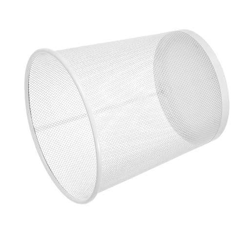 Ipetboom Runder Metall mülleimer mit Feinem Netz Robuster Abfallbehälter für Büro und Zuhause Multifunktional mit Großer Öffnung Moderner Eisengestaltung Stilvoller Papierkorb für Ipetboom Runder Metall mülleimer mit Feinem Netz Robuster Abfallbehälter für Büro und Zuhause Multifunktional mit Großer Öffnung Moderner Eisengestaltung Stilvoller Papierkorb für von Ipetboom