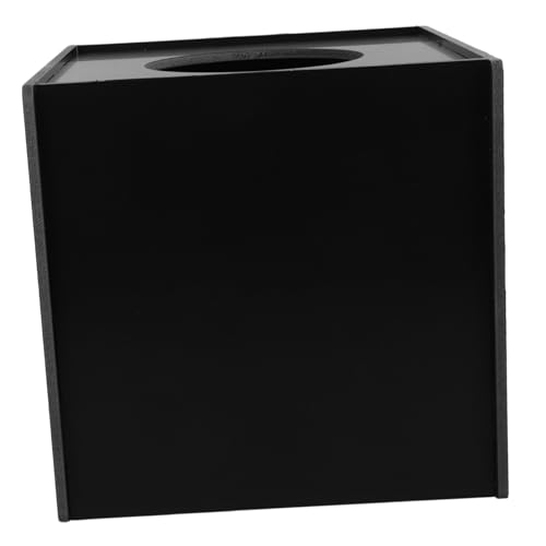 Ipetboom Schwarze Lotteriebox Multifunktionale Tragbare Sammel und Spendenbox Robuste Quadratische Aufbewahrungsbox für Lose Tickets Abstimmungen Partys und Geschäftstreffen Ipetboom Schwarze Lotteriebox Multifunktionale Tragbare Sammel und Spendenbox Robuste Quadratische Aufbewahrungsbox für Lose Tickets Abstimmungen Partys und Geschäftstreffen von Ipetboom