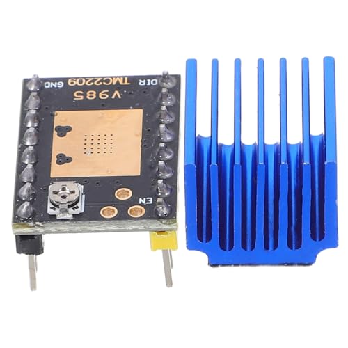 Ipetboom Silent Stepper Motor Driver Modul mit Kühlkörper Drucker Motorsteuerung Board Präzise Steuerung Kompatibilität Geräuschlos für Professionelle und Private Drucker Zubehör von Ipetboom