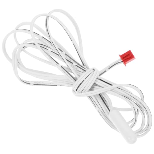 Ipetboom Temperatursensor Sonde Ersatz für Kühlschrank und Eismaschine Energiesparend Sicher Einfache Wartung Vielseitig für Gewerbe und Haushaltskühlgeräte Roter Sensor für Präzise von Ipetboom