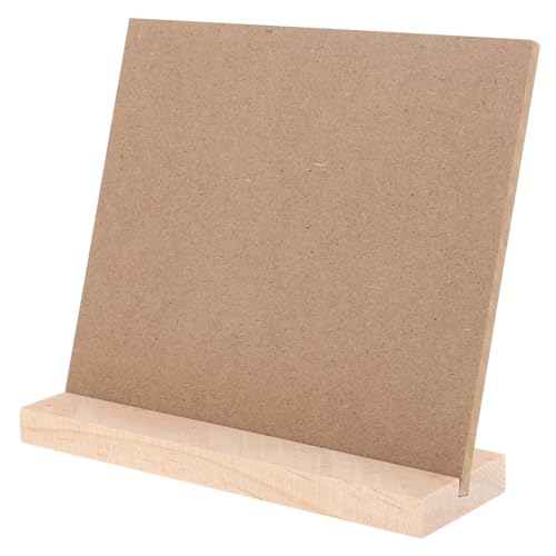Ipetboom Tisch Memo Board mit Ständer Doppelseitiges Nachrichtenschild für Hochzeiten Geburtstagsfeiern und Bürodekoration Leicht Tragbar aus Stabiler Dichteplatte Einfach mit Kreide zu von Ipetboom