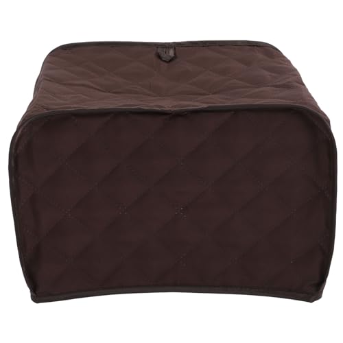 Ipetboom Toaster Schutzabdeckung aus Dickem Verschleißfestem Polyester Gepolstert für Stoßschutz Passend für Brotbackautomaten und Küchengeräte Große Braune Abdeckung für Langlebigen Ipetboom Toaster Schutzabdeckung aus Dickem Verschleißfestem Polyester Gepolstert für Stoßschutz Passend für Brotbackautomaten und Küchengeräte Große Braune Abdeckung für Langlebigen von Ipetboom