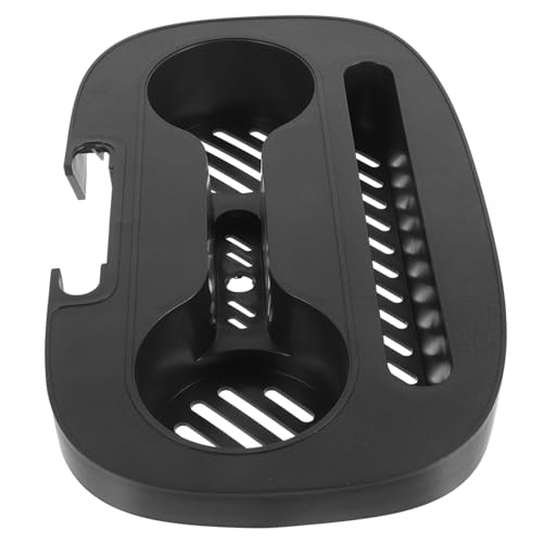 Ipetboom Tragbarer Getränkehalter für Relaxsessel aus Robustem Kunststoff Klappbares Stuhl Tablett mit Becherhalter Einfacher Aufbau Leicht für Camping Gartenstuhl und Outdoor Aktivitäten von Ipetboom