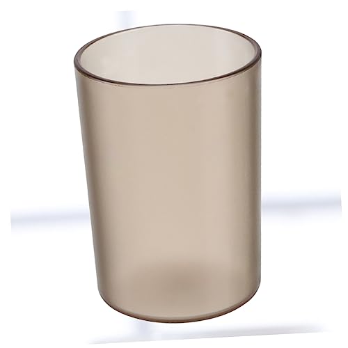 Ipetboom Translucent Plastic Toothbrush Holder Bathroom Water Cup Toothbrush Cup for Home for Adults and Kids von Ipetboom