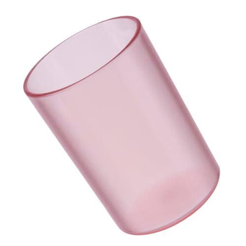 Ipetboom Transparente Zahnputzbecher aus Kunststoff Langlebiger Trinkbecher für Badezimmer Hochdicht und Porenfrei für Erwachsene und Kinder Design von Ipetboom