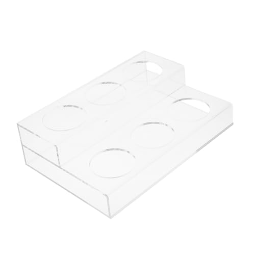 Ipetboom Transparenter Flaschen Rack für Weinflaschen Multifunktionales Küchenregal zur Aufbewahrung von Sirup und Gewürzen für Ihre Kaffee Bar Ipetboom Transparenter Flaschen Rack für Weinflaschen Multifunktionales Küchenregal zur Aufbewahrung von Sirup und Gewürzen für Ihre Kaffee Bar von Ipetboom
