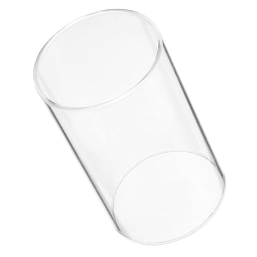 Ipetboom Transparenter Glas-kerzenhalter Mit Windschutz Robuster Kerzenständer Aus Borosilikatglas Für Stumpenkerzen Für Tischdekoration Hochzeiten Und Romantische Anlässe von Ipetboom