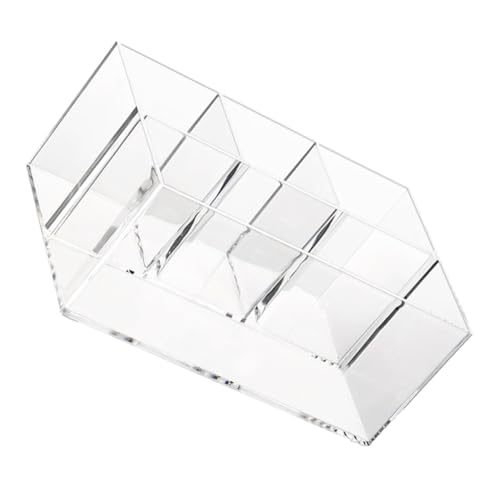 Ipetboom Transparenter Kosmetik Pinselhalter Makeup Organizer Stifthalter Multifunktional für Schminktisch und Büroaufbewahrung von Ipetboom