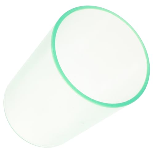 Ipetboom Transparenter Plastik Zahnputzbecher Stabiler Trink und Mundspülbecher für Erwachsene und Glatte Oberfläche Schadstofffrei Multifunktionaler Badezimmerbecher Grün von Ipetboom