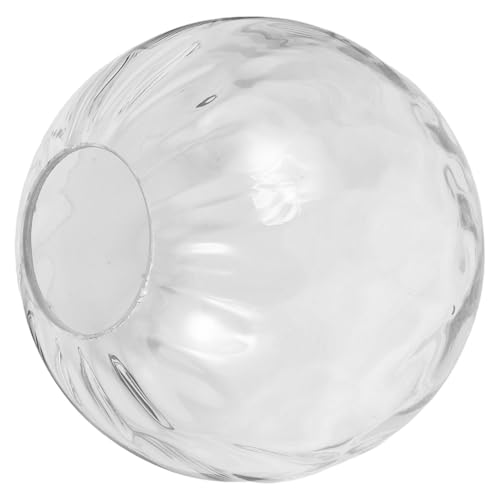 Ipetboom Transparenter Runder Glasschirm mit Wasserwellenmuster Gleichmäßige Lichtverteilung Langlebiger Ersatzlampenschirm für Tischlampen Pendelleuchten und Kronleuchter Klare Ipetboom Transparenter Runder Glasschirm mit Wasserwellenmuster Gleichmäßige Lichtverteilung Langlebiger Ersatzlampenschirm für Tischlampen Pendelleuchten und Kronleuchter Klare von Ipetboom