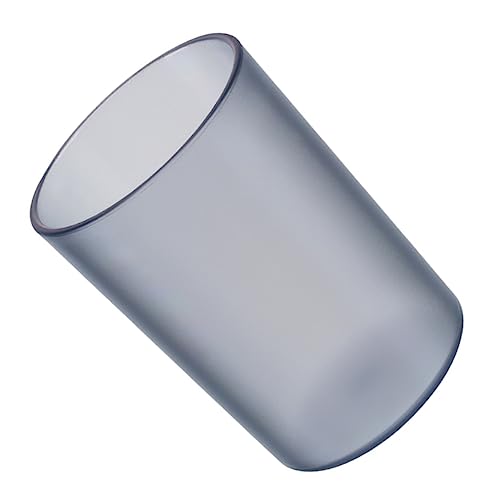 Ipetboom Transparenter Zahnbürstenbecher aus Robustem Glatte Verschleißfeste Oberfläche Multifunktional als Mundspülbecher und Trinkbecher Geeignet für Erwachsene und Badezimmer Accessoire von Ipetboom