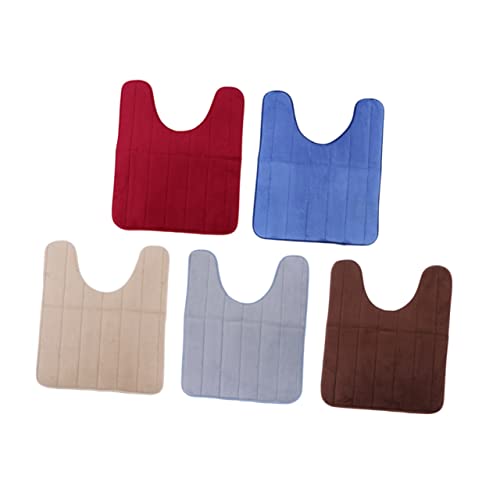 Ipetboom U Form Toilettensitzbezug aus Dickem Baumwoll Memory Schaum Dehnbar und Waschbar Universelles Wc Vorleger mit Zufälliger Bordürenfarbe rutschfest und Warm für Zufällige Farbe Ipetboom U Form Toilettensitzbezug aus Dickem Baumwoll Memory Schaum Dehnbar und Waschbar Universelles Wc Vorleger mit Zufälliger Bordürenfarbe rutschfest und Warm für Zufällige Farbe von Ipetboom
