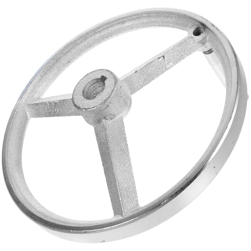 Ipetboom Verchromtes Gusseisen Handrad Abnehmbar Präzises Drehgriff Handrad Für Fräsmaschine Drehmaschine Vielseitig Mechanisches Steuerungszubehör von Ipetboom