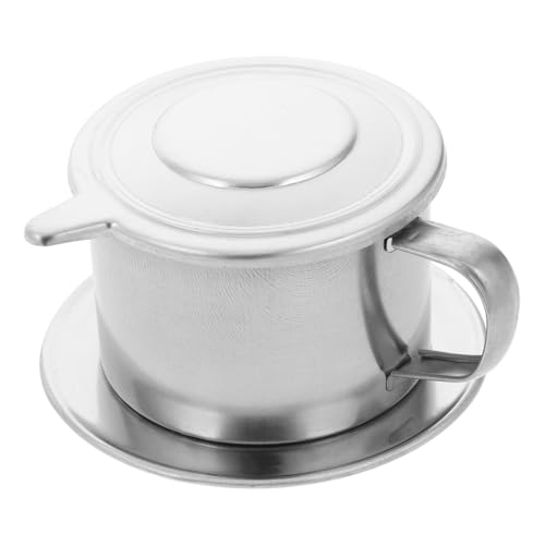 Ipetboom Vietnamese Drip Filter aus Wiederverwendbarer Kaffeebereiter für Zuhause und Küche Traditioneller Single Serve Kaffee Pressfilter Langlebiger und Vielseitiger Kaffeefilter für von Ipetboom