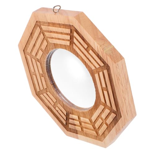 Ipetboom Vintage Feng Shui Bagua Spiegel Traditioneller Chinesischer Konvexer Spiegel Wanddekoration Aus Holz Zum Aufhängen Für Wohnzimmer Arbeitszimmer Eingangsbereich Handwerk Ipetboom Vintage Feng Shui Bagua Spiegel Traditioneller Chinesischer Konvexer Spiegel Wanddekoration Aus Holz Zum Aufhängen Für Wohnzimmer Arbeitszimmer Eingangsbereich Handwerk von Ipetboom