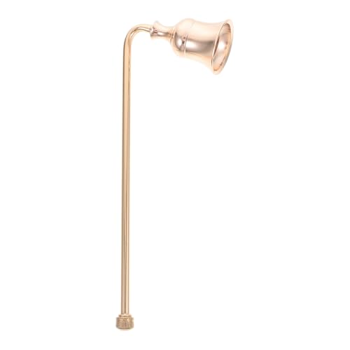 Ipetboom Vintage Kerzenlöscher Aluminium mit Langem Griff Tragbarer Dochtlöscher für Duftkerzen und Stumpenkerzen Sicheres Auslöschen ohne Rauch Stilvolles Kerzenzubehör für Zuhause von Ipetboom