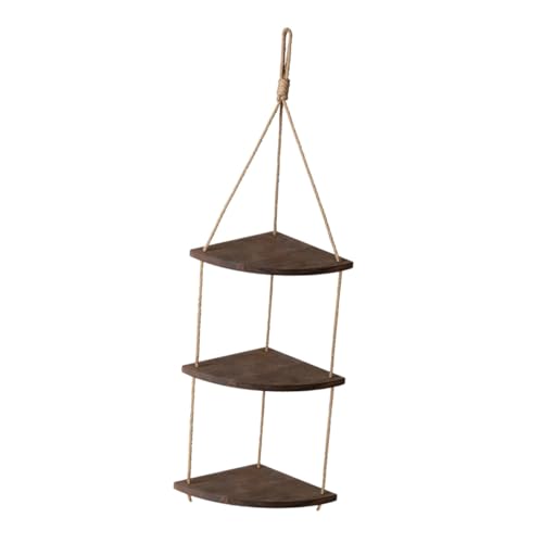 Ipetboom Vintage Mehrlagiges Fächerförmiges Wand eckregal aus Holz mit Abnehmbarem Design Platzsparend Hängend als Deko für Wohnzimmer Schlafzimmer Büro und Wanddekoration Ipetboom Vintage Mehrlagiges Fächerförmiges Wand eckregal aus Holz mit Abnehmbarem Design Platzsparend Hängend als Deko für Wohnzimmer Schlafzimmer Büro und Wanddekoration von Ipetboom