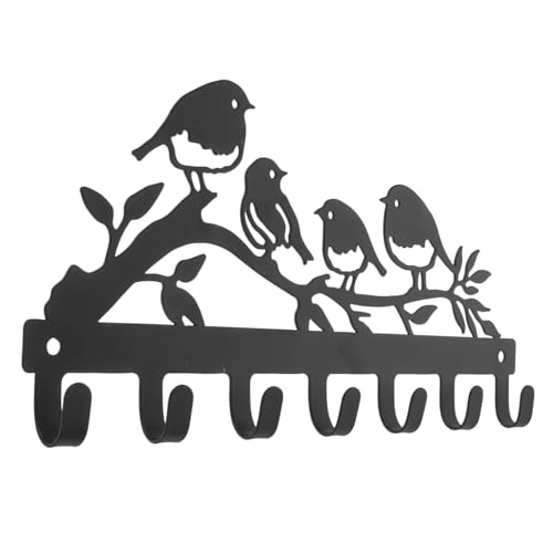 Ipetboom Vogel Wandhaken Schlüsselhalter Robust Langlebig Dekorativ Vogelmotiv für Wohnzimmer Küche Wandmontage Einfache Installation Stilvoll Ipetboom Vogel Wandhaken Schlüsselhalter Robust Langlebig Dekorativ Vogelmotiv für Wohnzimmer Küche Wandmontage Einfache Installation Stilvoll von Ipetboom